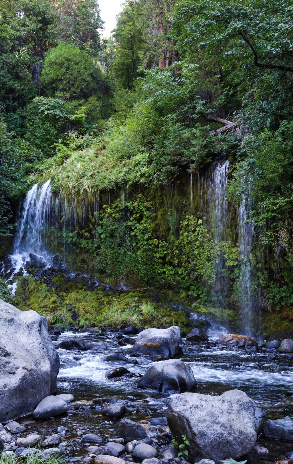 california, waterfalls, mossbrae falls,