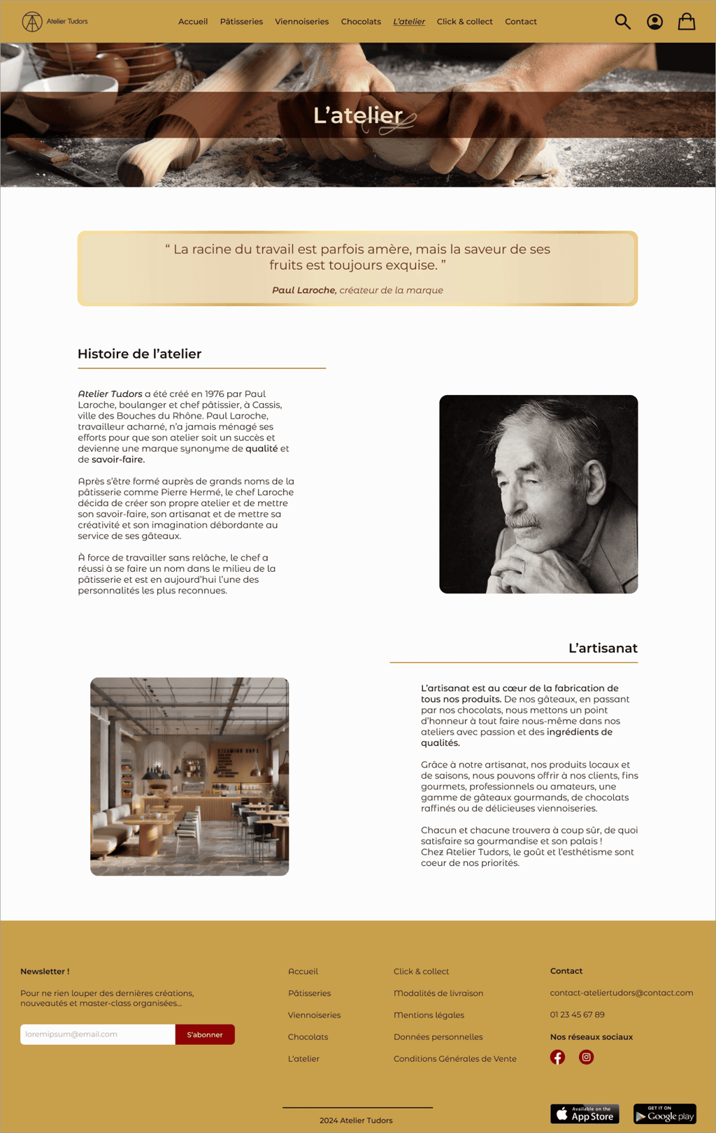 Atelier Tudors - Page Atelier