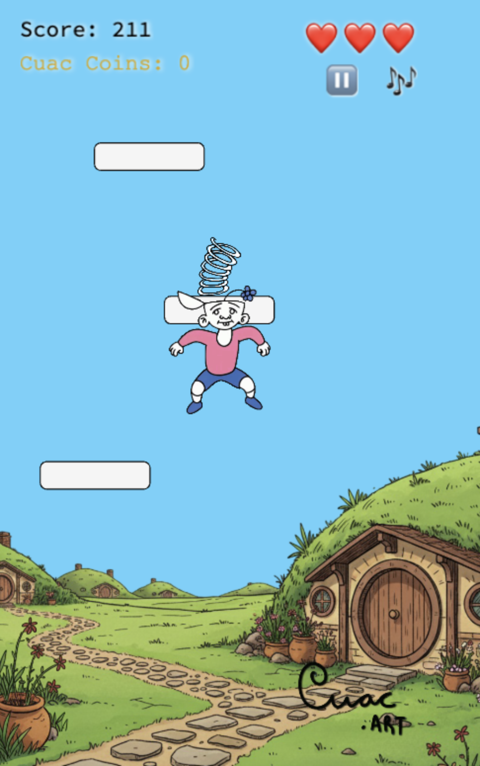jump flower jimmy cuac
