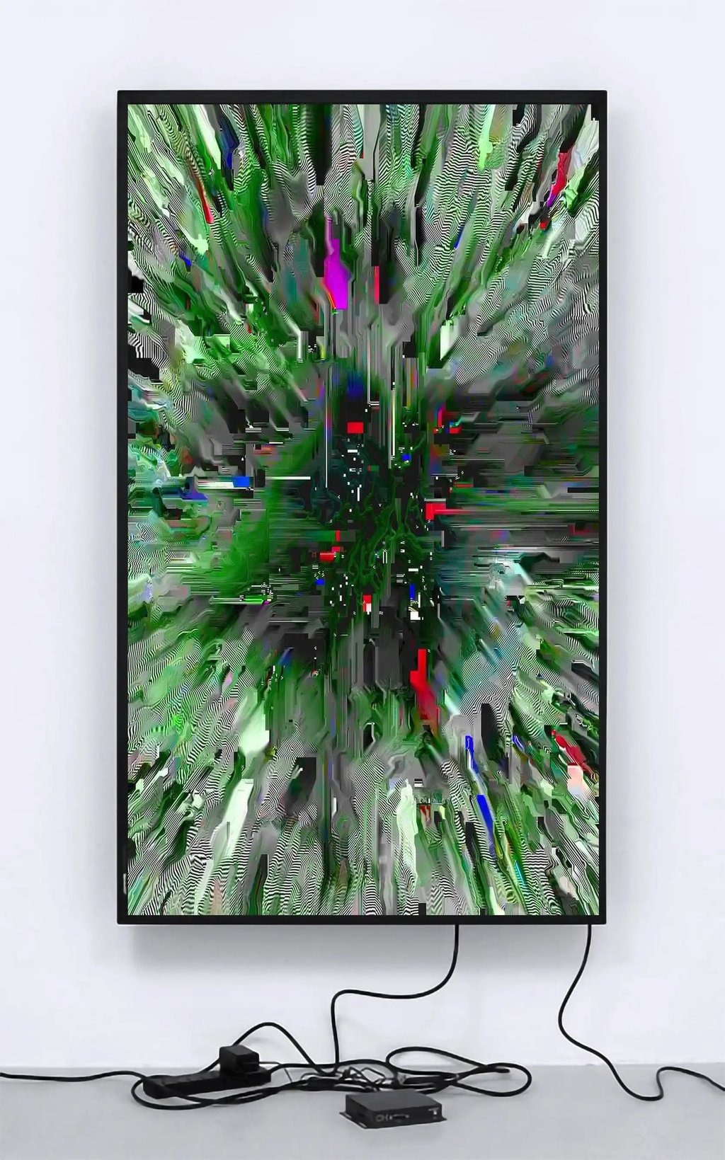 digital art, video installation, glitch,  joanna wlaszyn