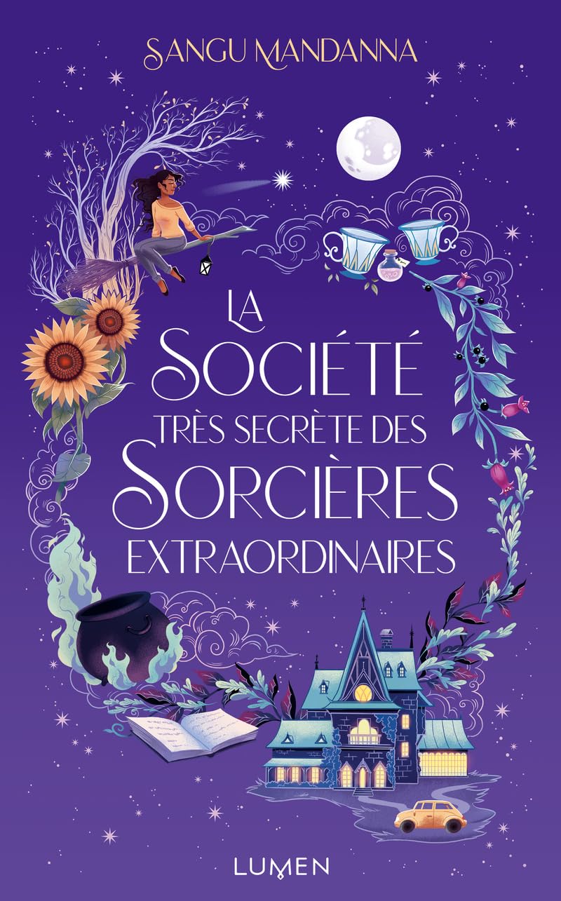 Première de couverture du roman La société très secrète des sorcières extraordinaires