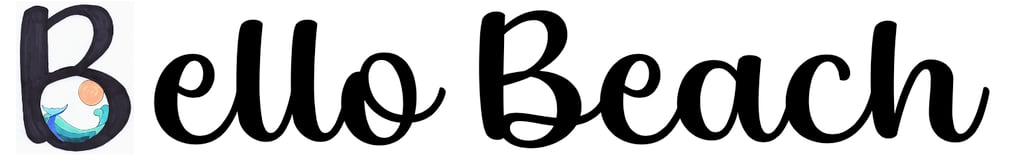 logo bello beach by mirjam millenaar