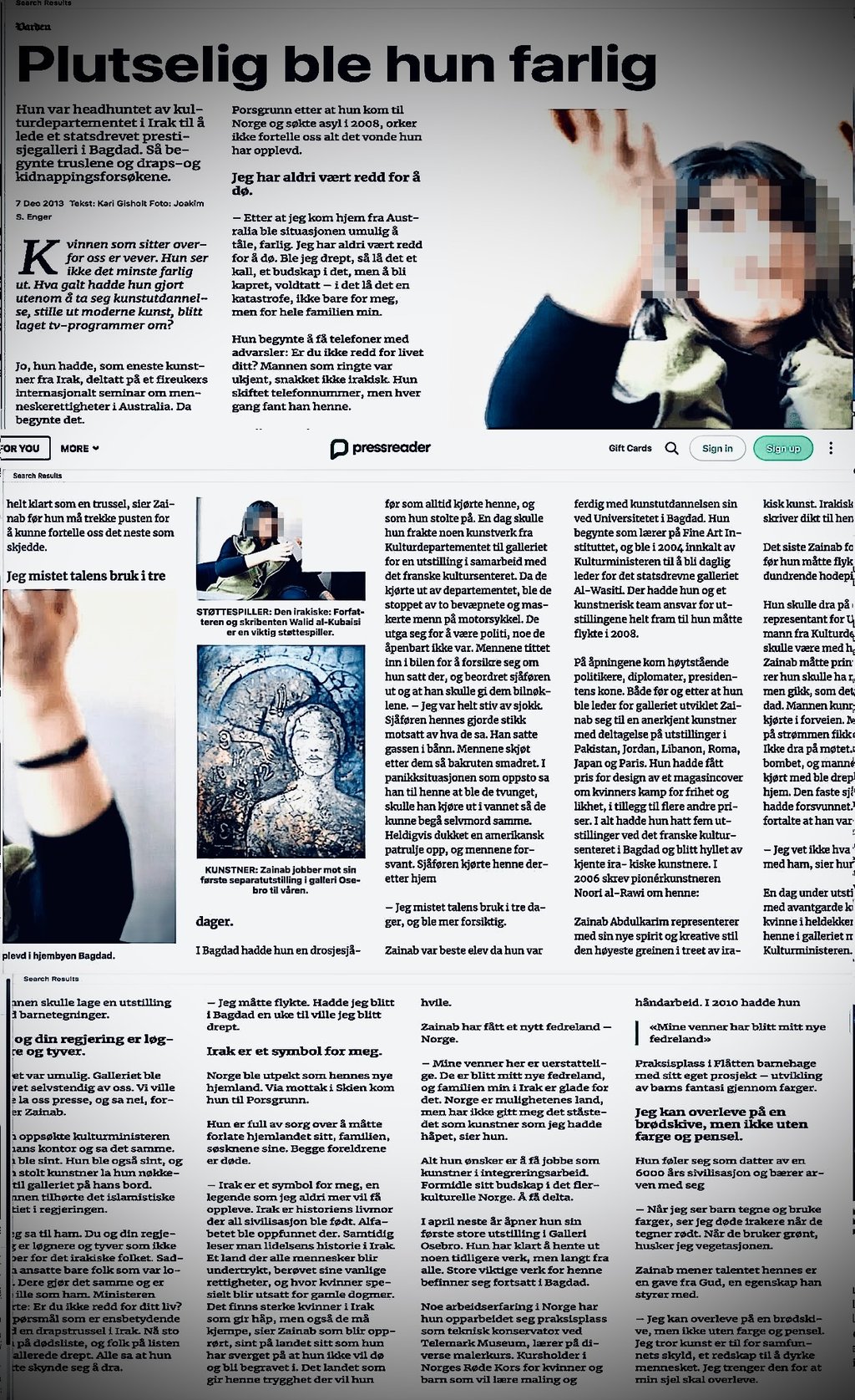 illegal migration routes ,Zainab Abdulkarim ali, oslo ,skien, salah al saadi, fredrikstad norway,