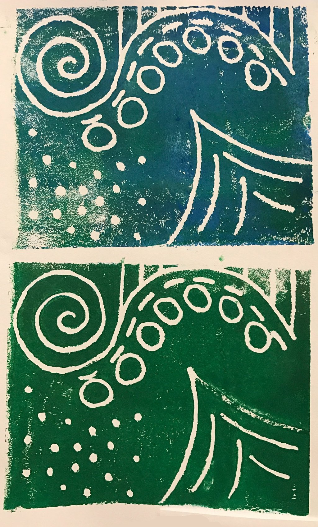 print of abstract design