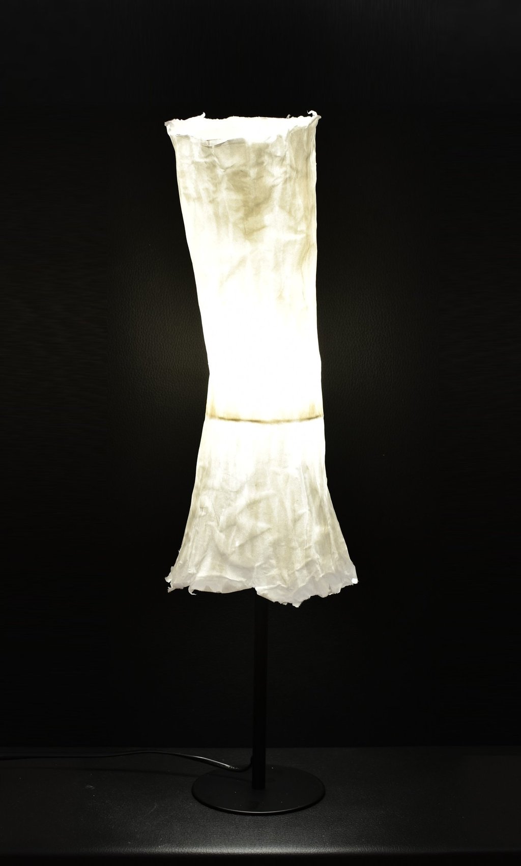 loupiote sculpture lumineuse sur pied