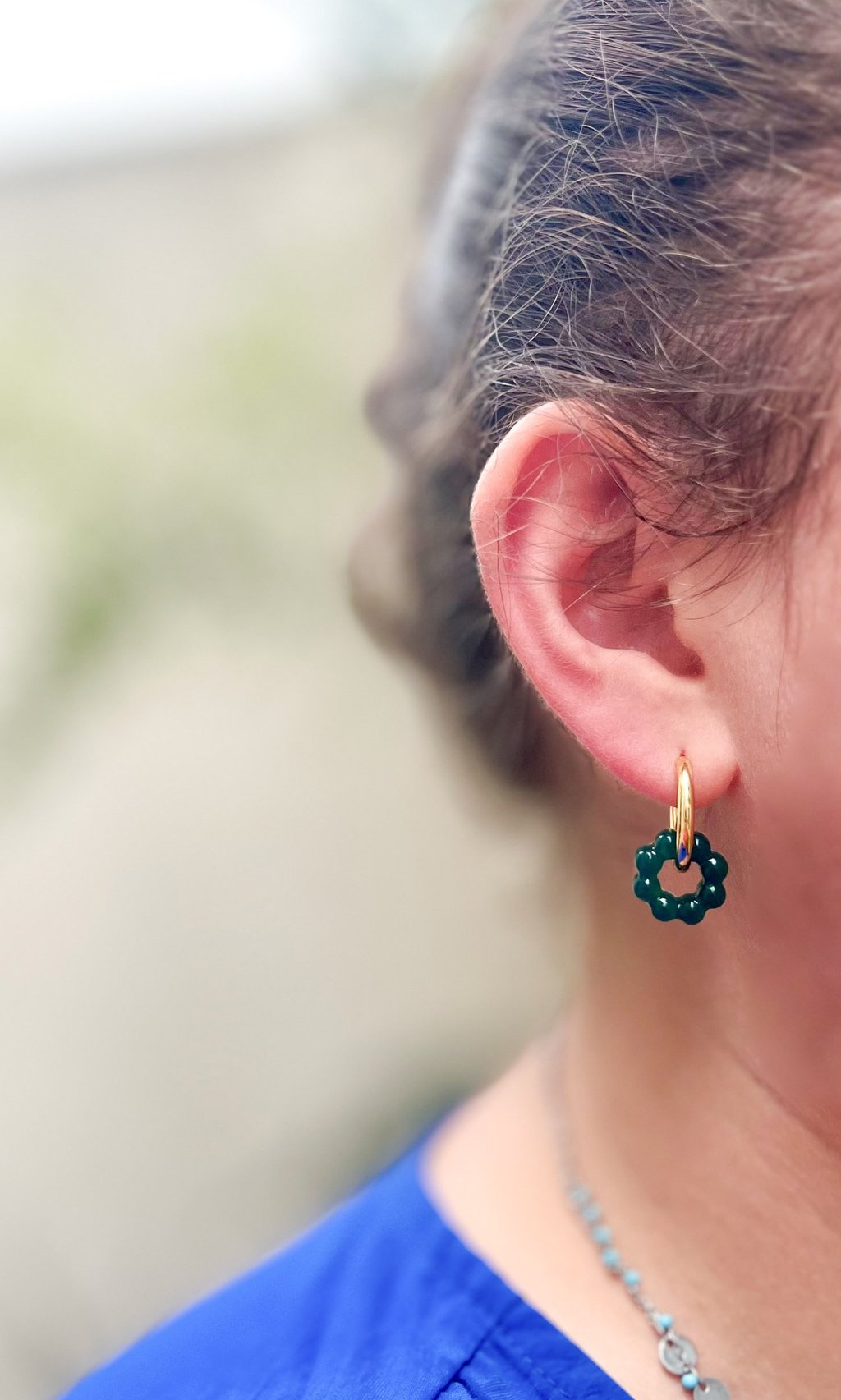 Boucles d'oreilles interchangeables