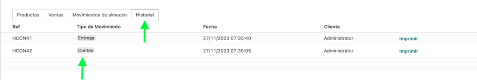 historial