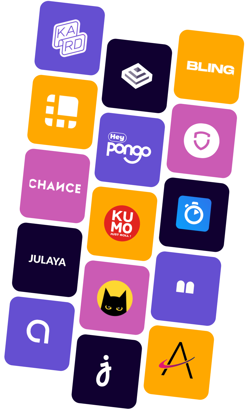 Techmind startups portfolio logos