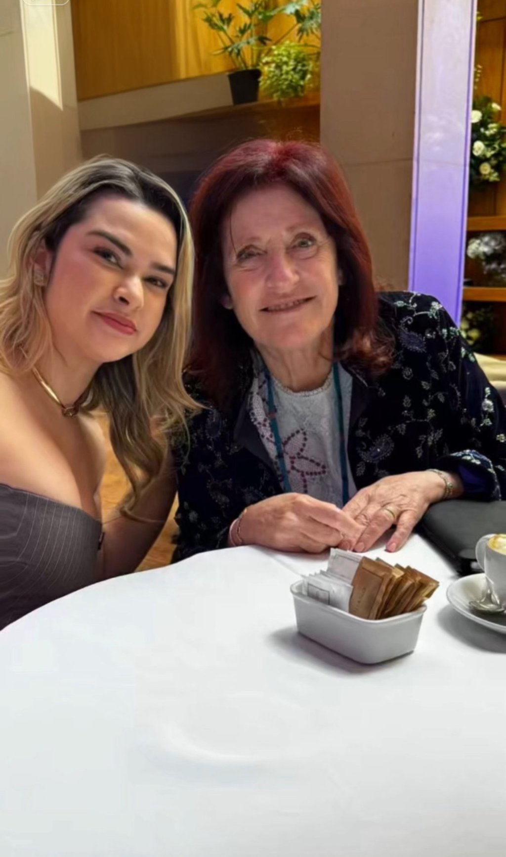 Dra Talita com a Dra Antonella Tosti