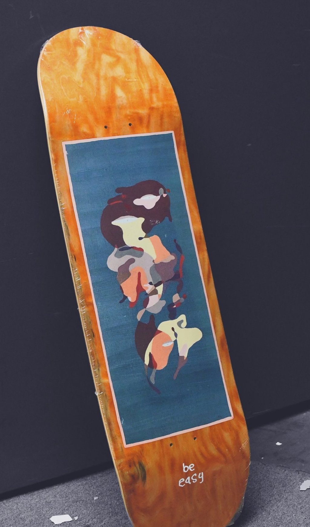 skateboard display at a skate shop in connecticut