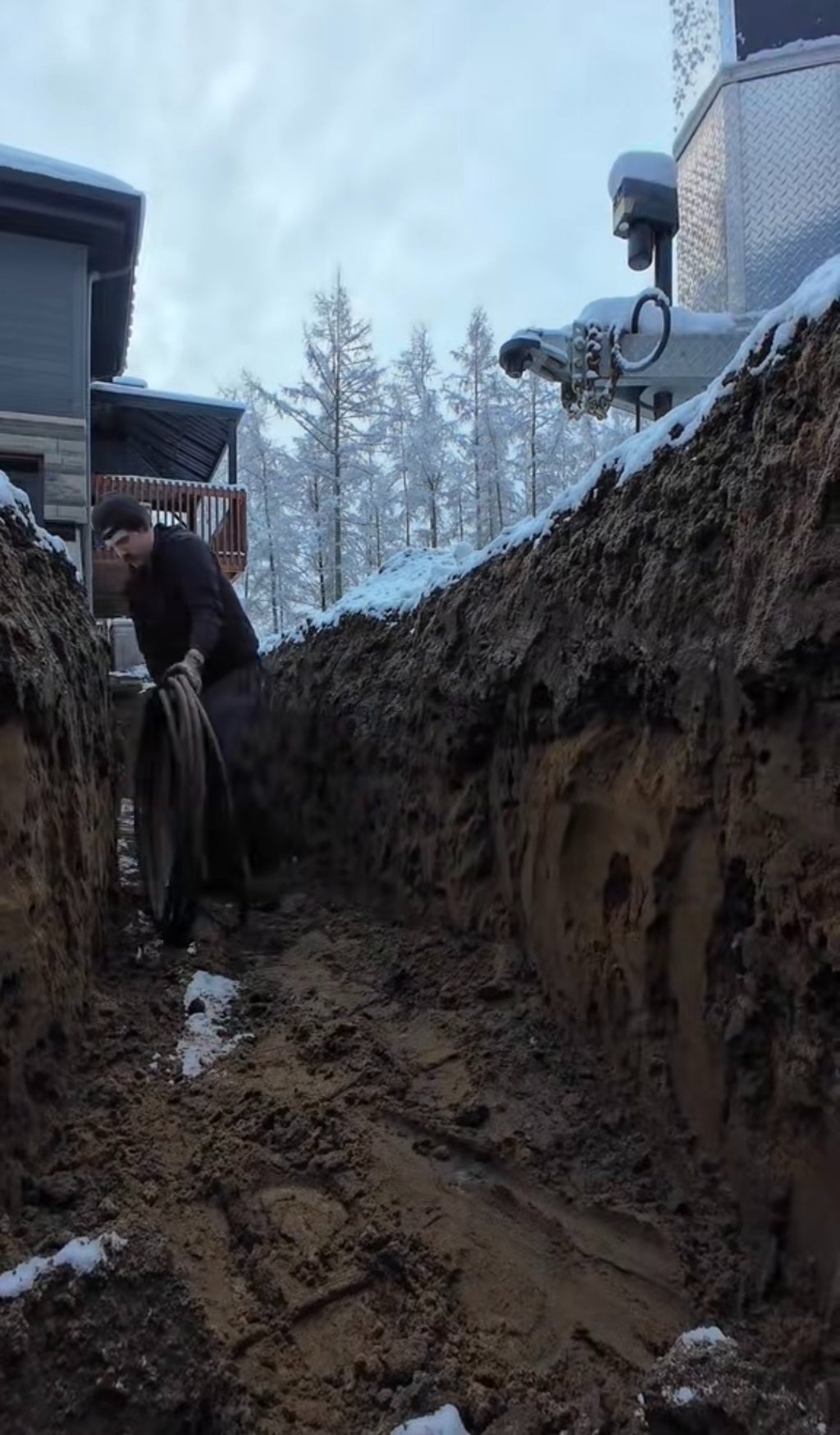 Génératrice afin d'alimenter une maison lors qu'il y a une panne de courant.