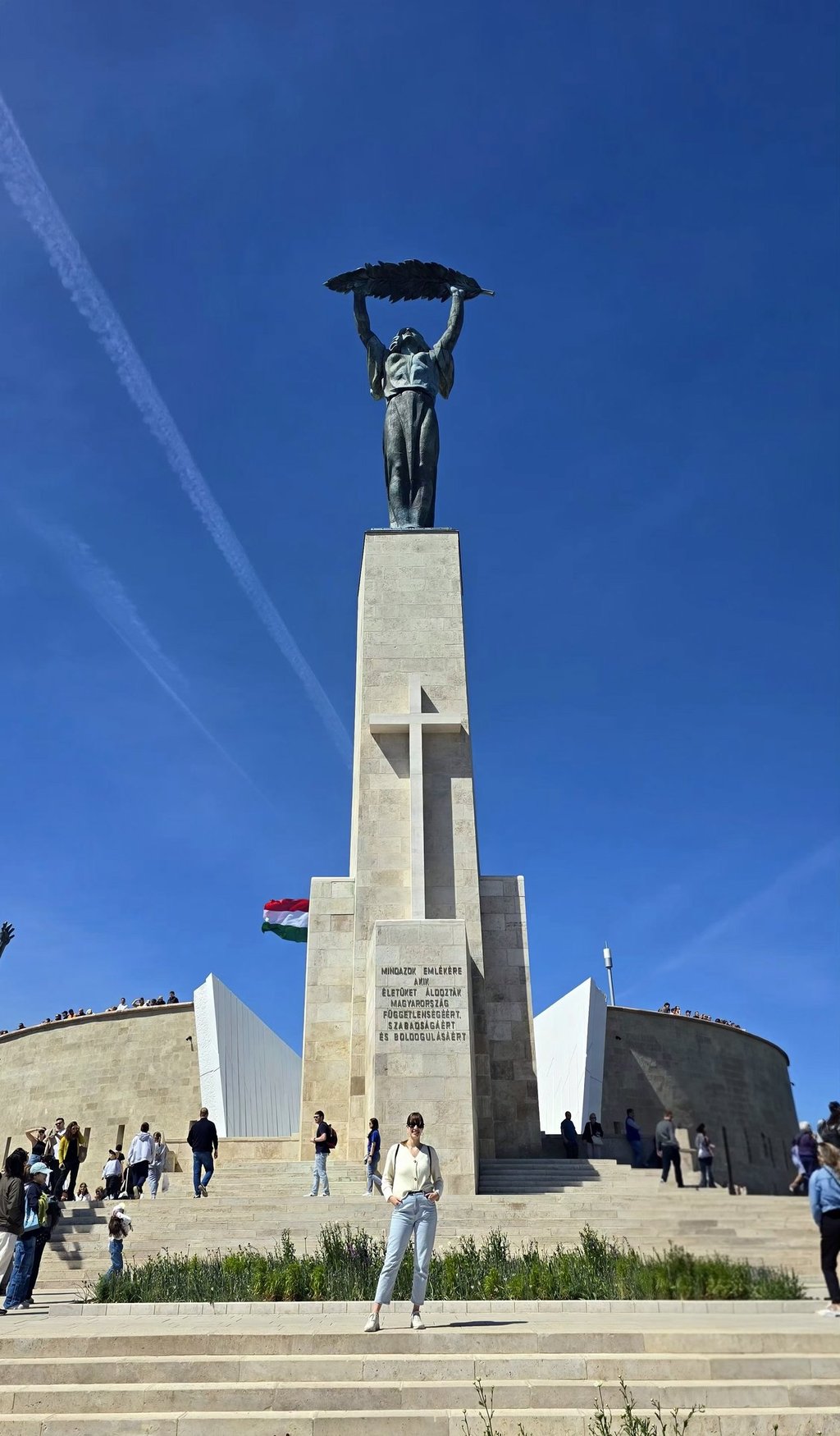 Pomnik Wolności na Górze Gellerta w Budapeszcie po remoncie Cytadeli 2026