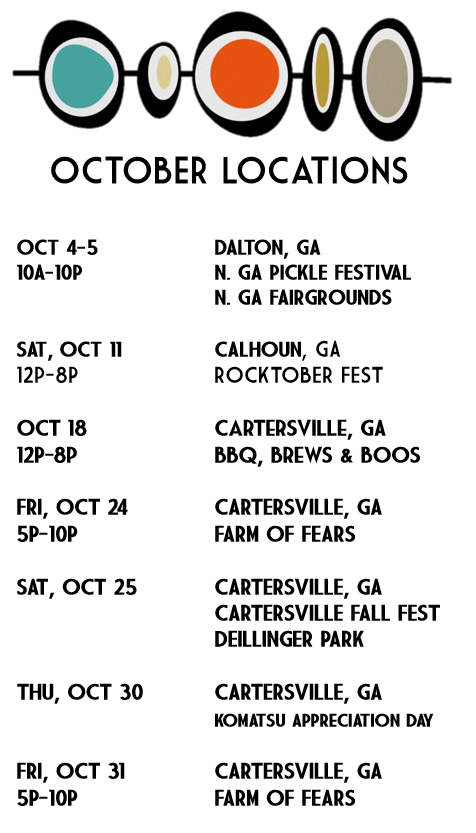 October 2025 Schedule