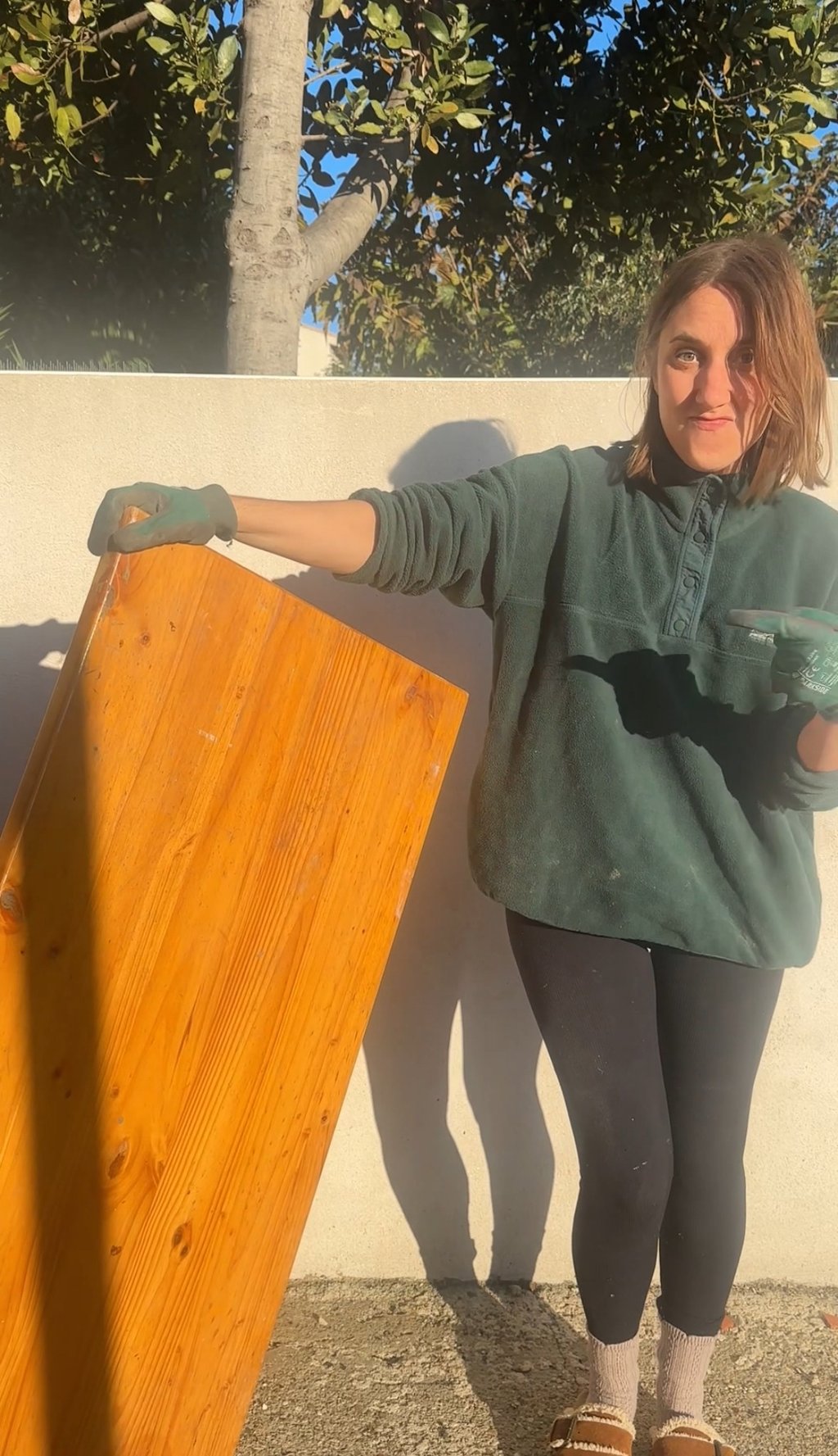 je fabrique ma prore table naga