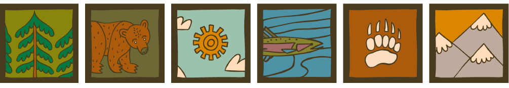 Custom drawn icon design for games at the event