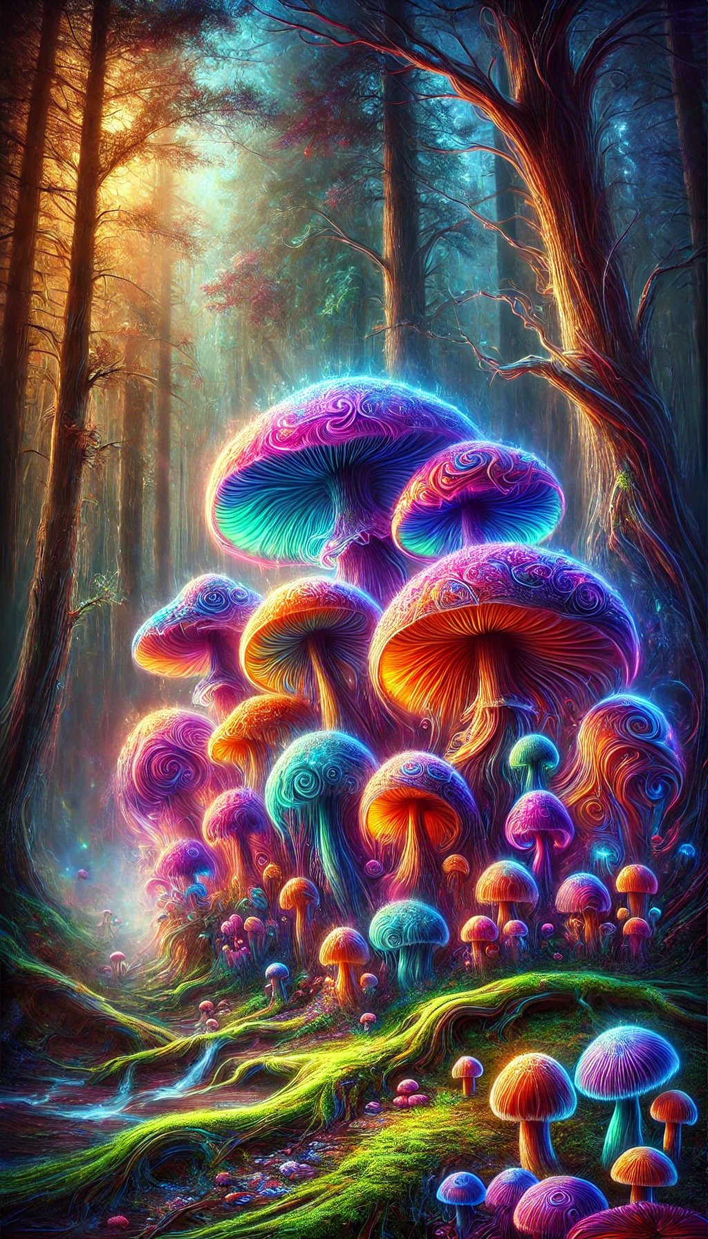 champignons magiques