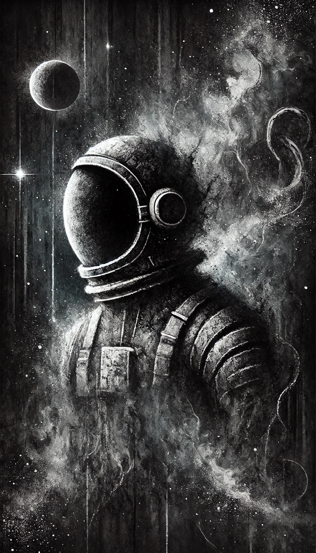 Spaceman portrait | simcaart.com