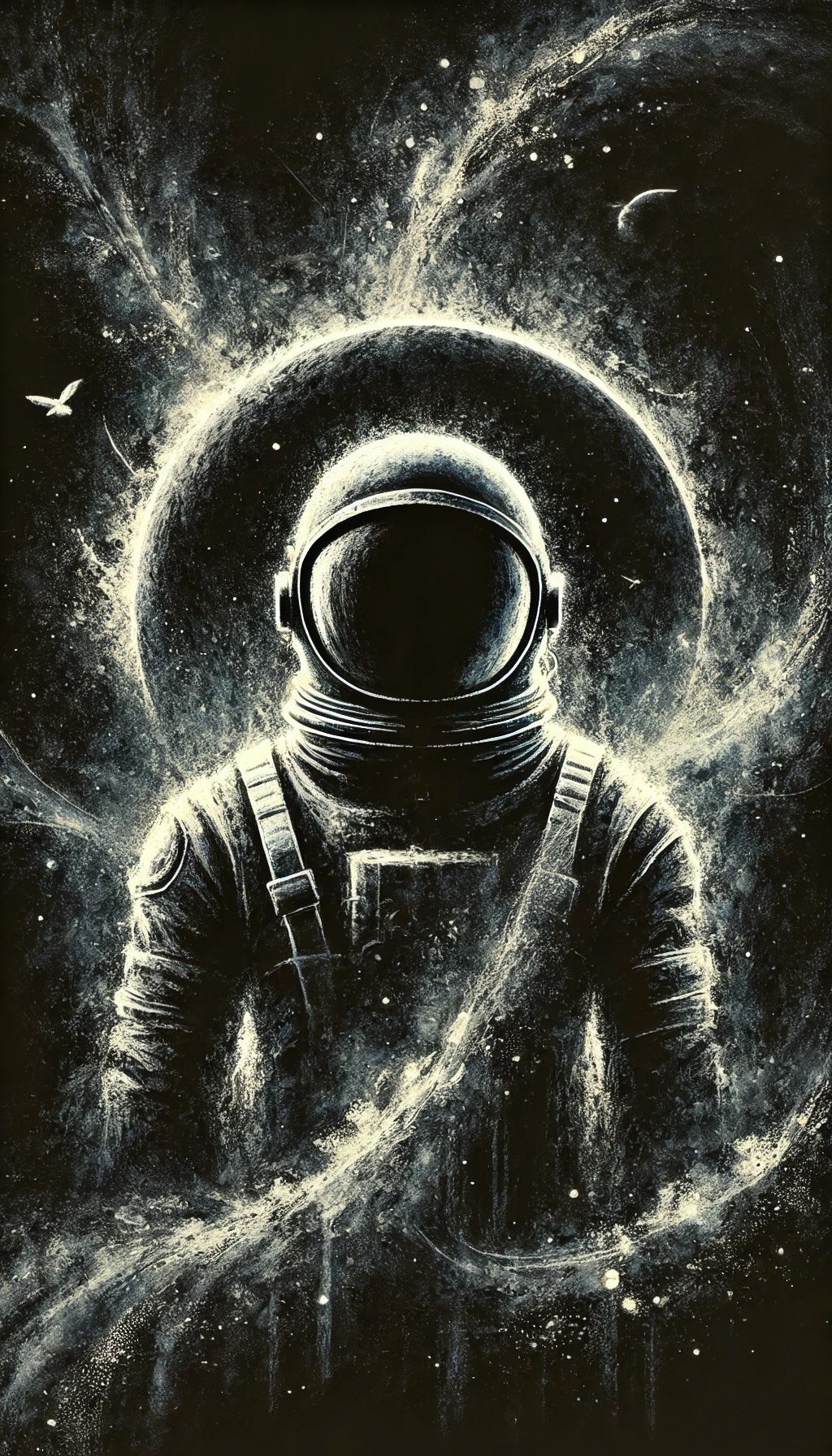 Spaceman portrait | simcaart.com