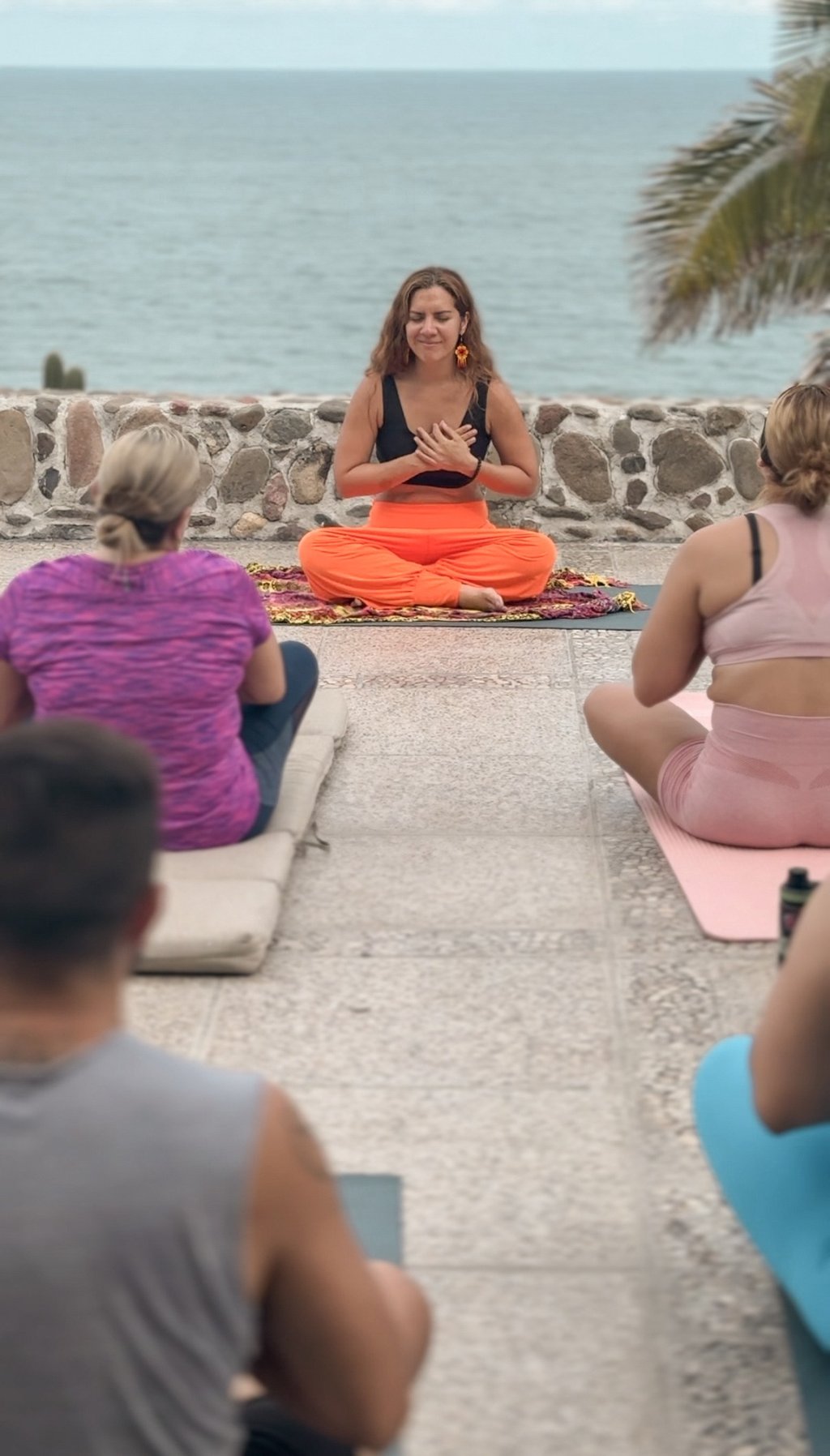 Retiro frente de sanación playa méxico, retiro frente al mar, retiro de sanación frente al mar