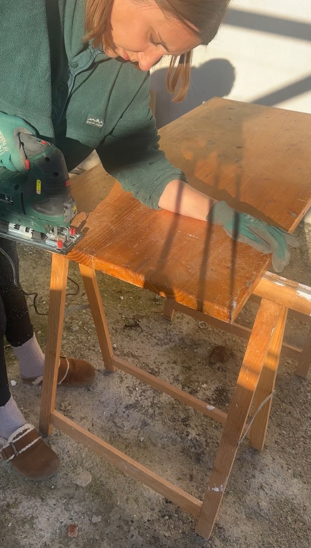 tuto diy fabriquer une table basse en bois vintage