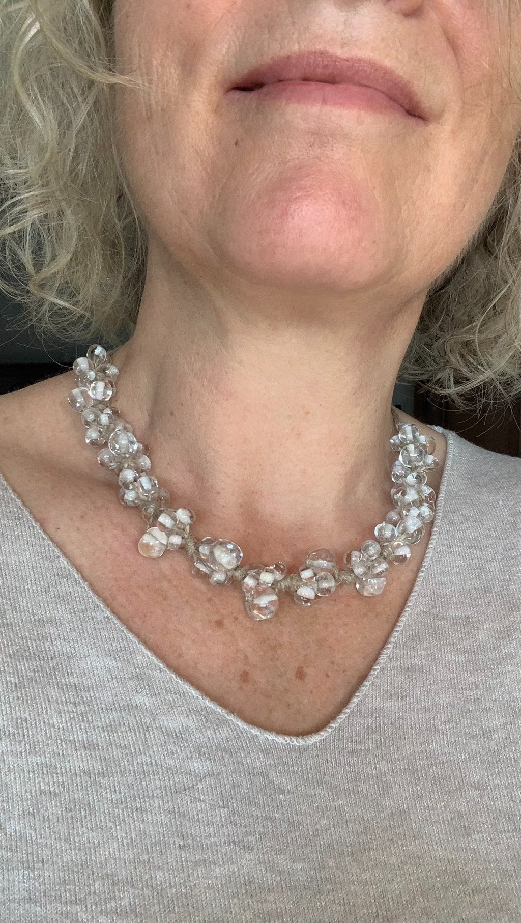 102 perles de cristal de verre de Murano