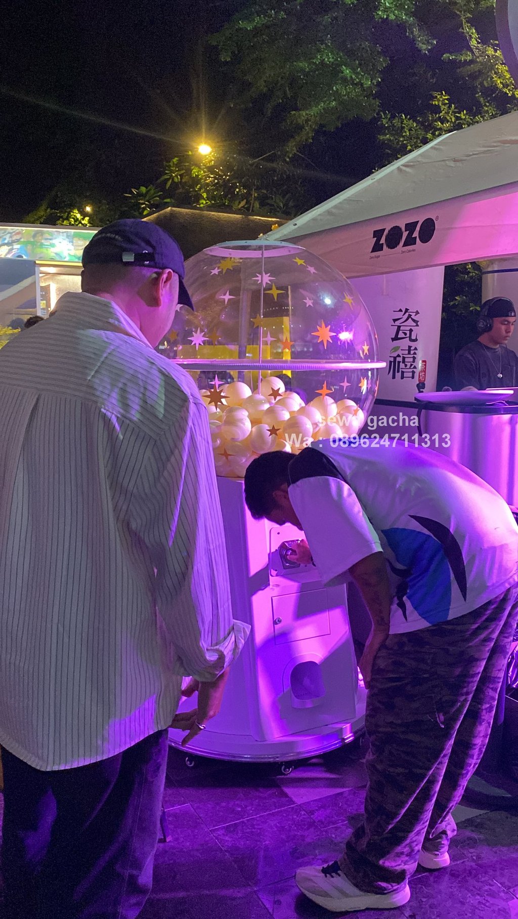 mesin gacha gachapon event jakarta