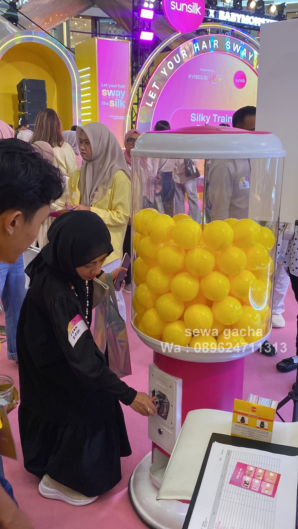 sewa mesin gacha gachapon murah