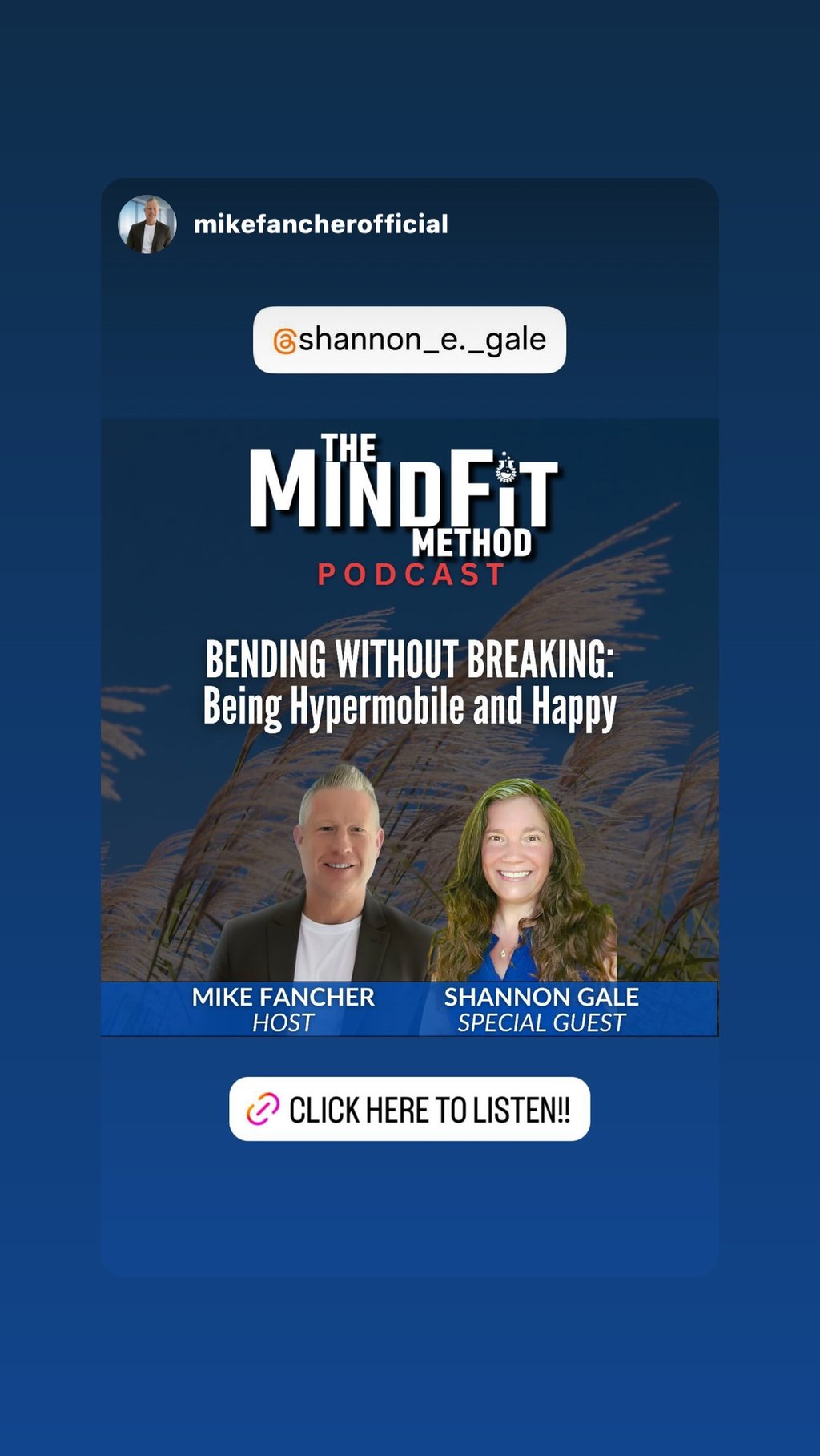 mike fancher and shannon gale smiling