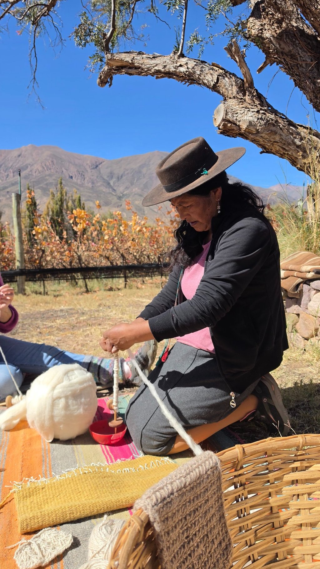 Aprendemos con Sabina - Círculo de tejedoras andinas - Jujuy 2026
