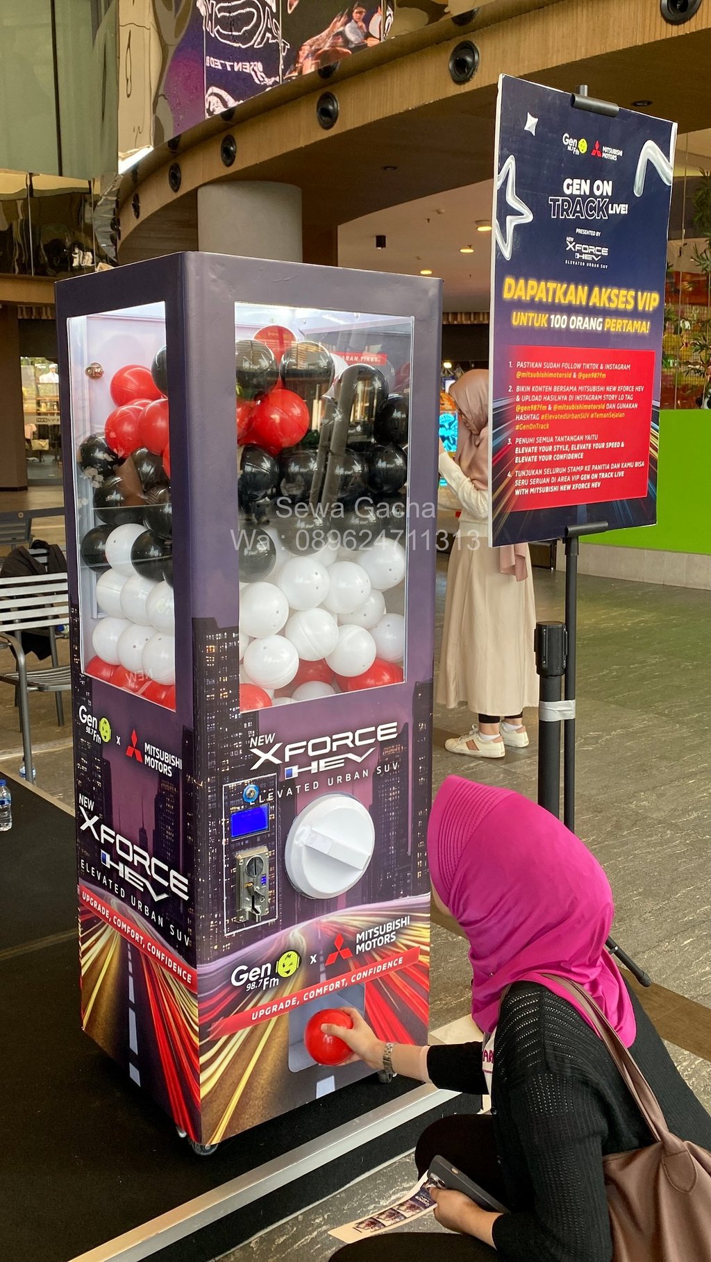 Sewa Mesin Gacha Event Brand Acara