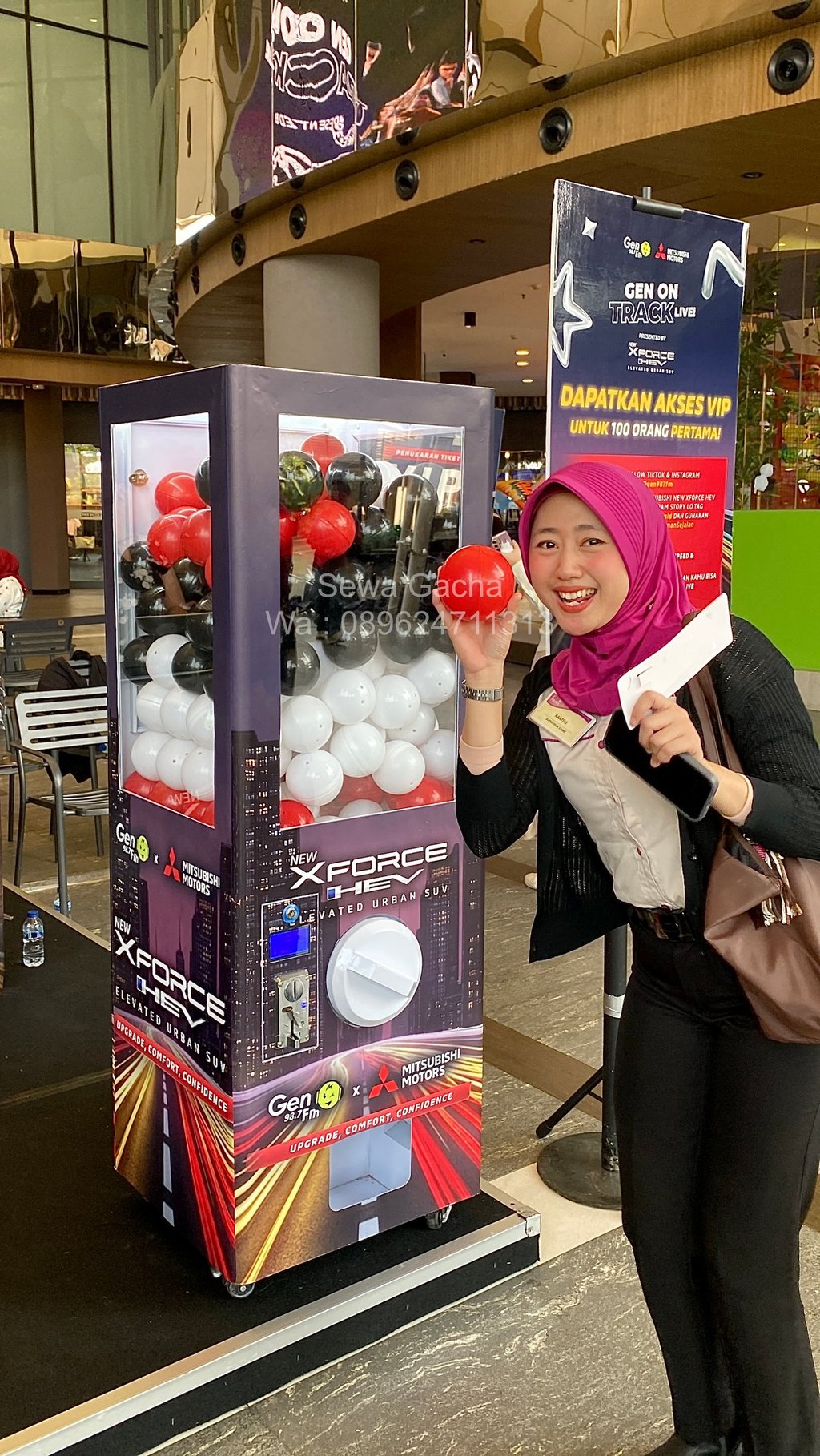 Sewa Mesin Gacha Acara Event Harian Jakarta
