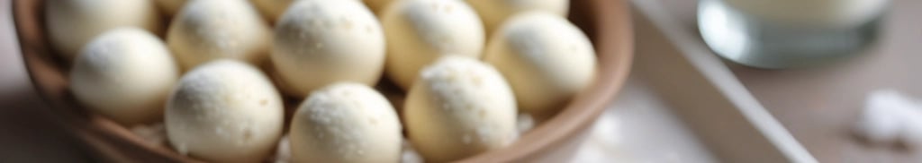 bolinhas de docinhos de leite em pó fit