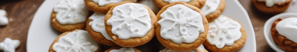 biscoitinhos amanteigados com cobertura de casquinha de limão