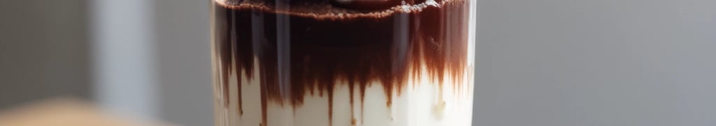 pavê de leite em pó e chocolate sem açúcar