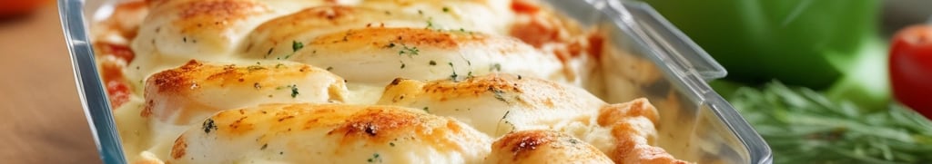 Peito de Frango Assado com Tomate e Queijo