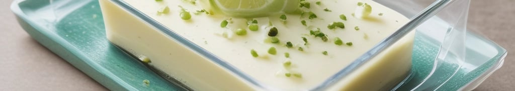 bombom de limão na travessa