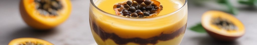 pavê de maracujá trufado