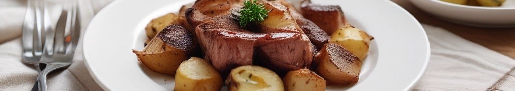 Carne Assada com Batata