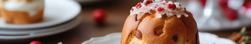 mini panetone de frutas