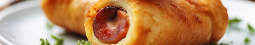 enroladinho de salsicha