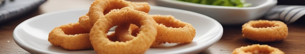 Rodelas de Cebola Empanadas