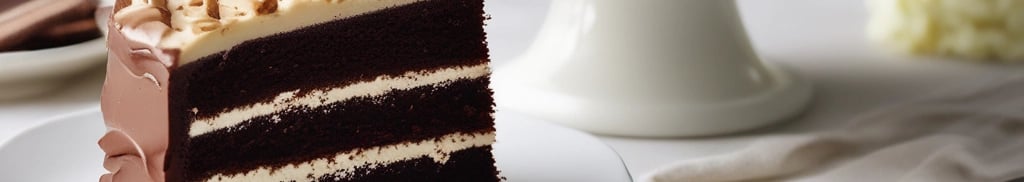 bolo de chocolate com recheio de chocolate branco