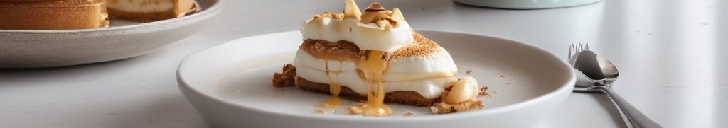 pedaço de uma banoffee fitness