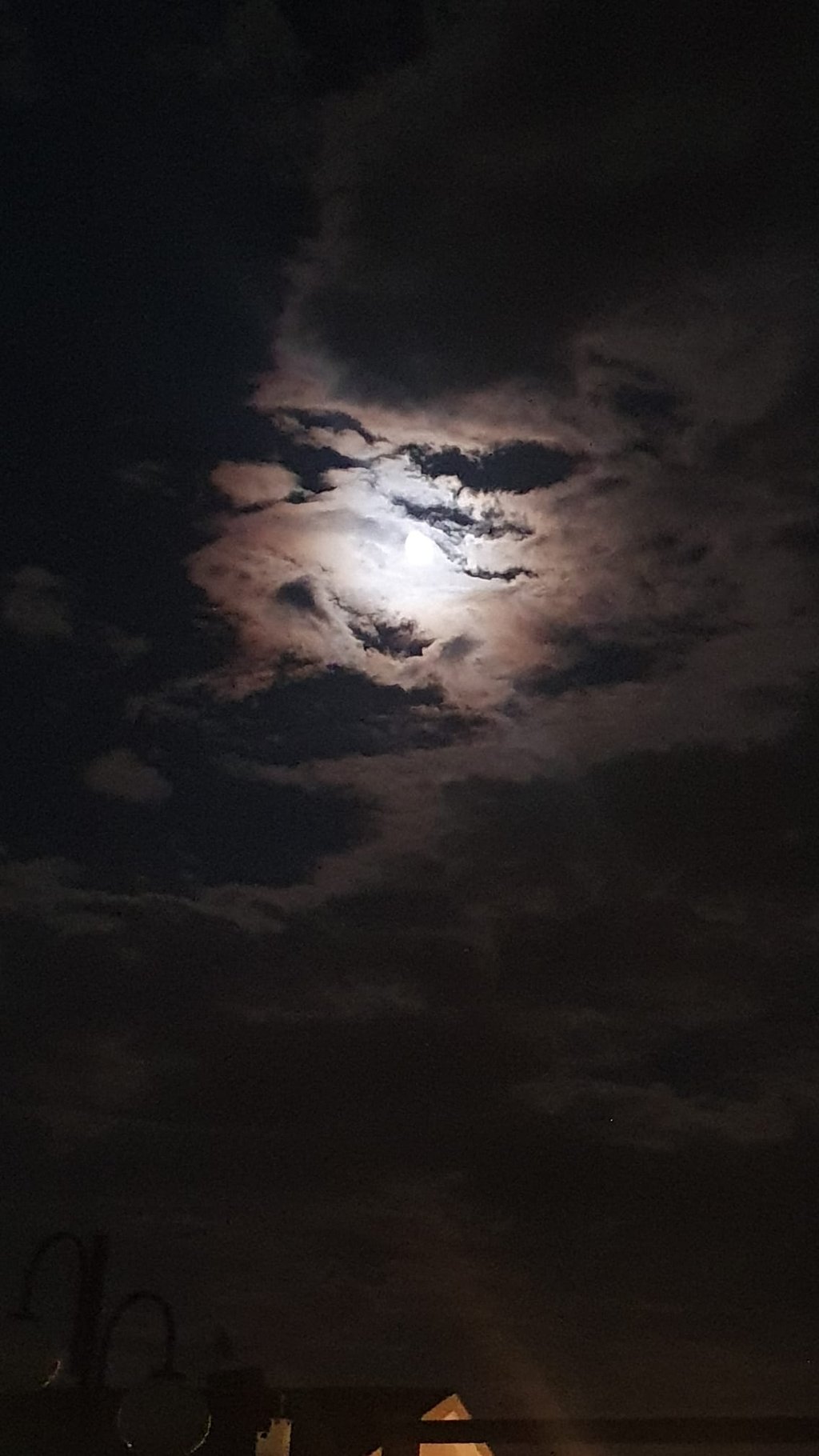 a moon light over Lake Köyceğiz