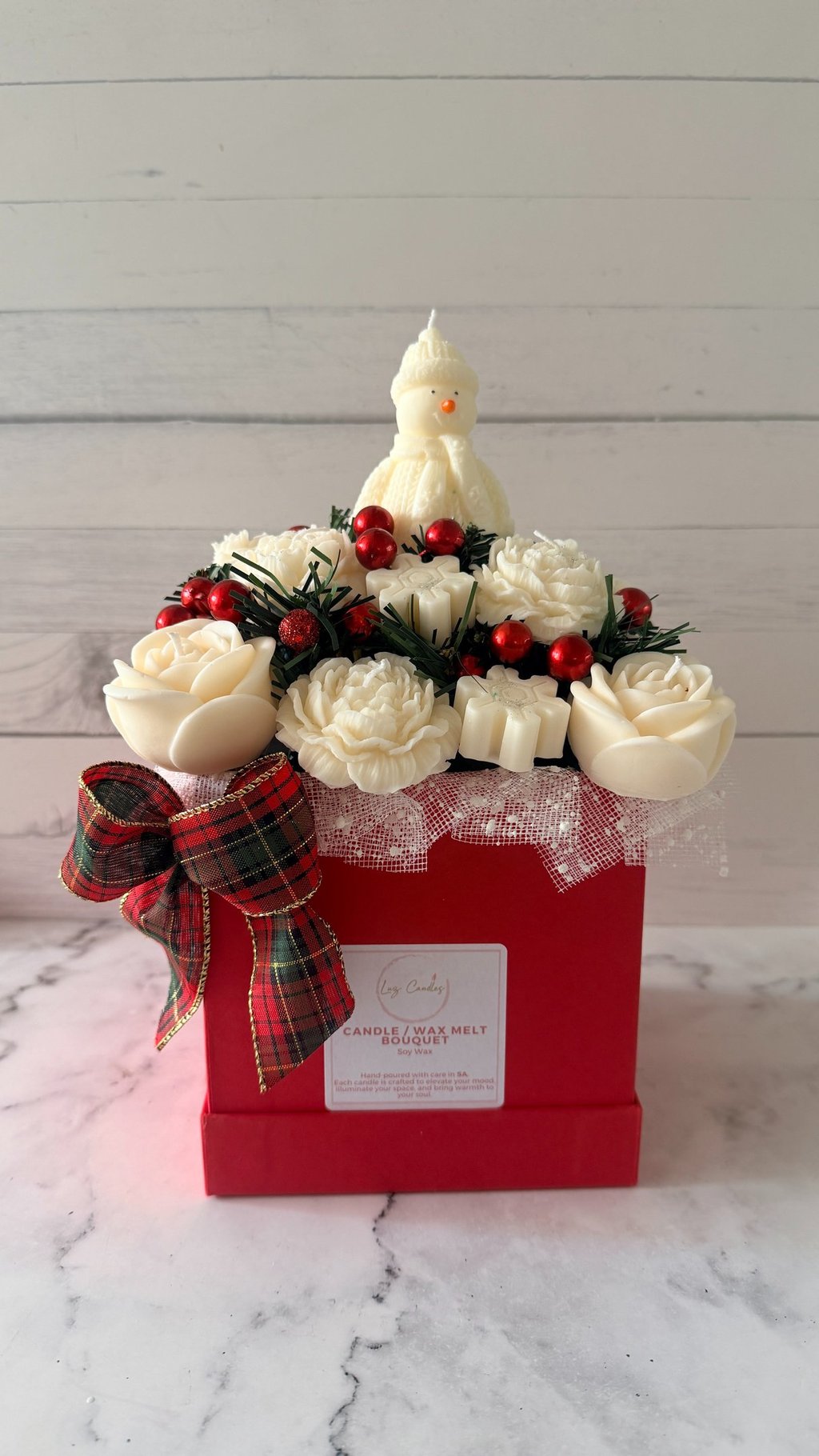 Christmas Candle bouquets