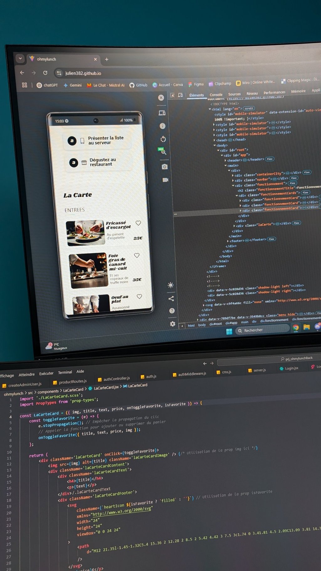 développement web