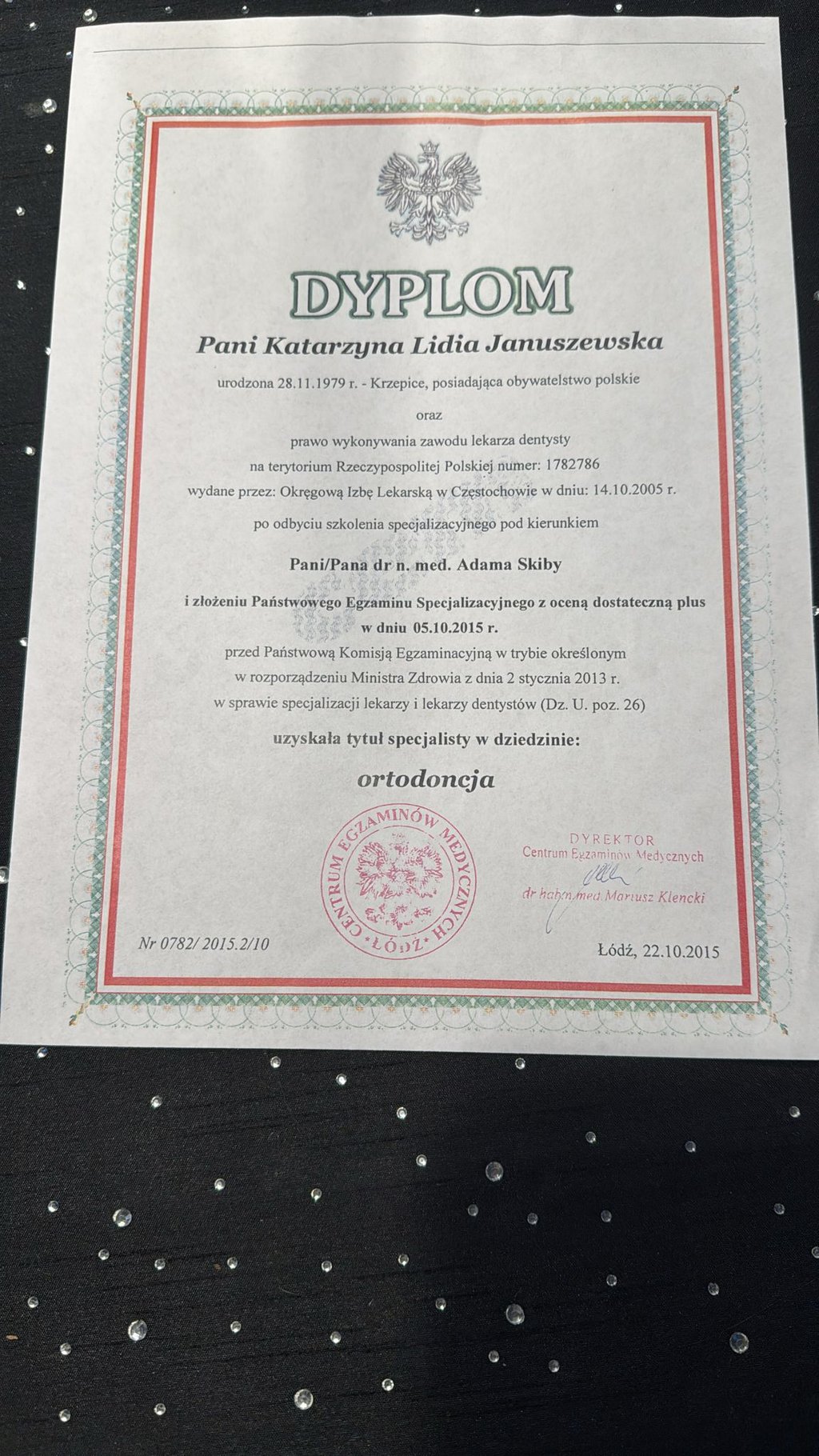 dr Katarzyna Januszewska - ortodonta