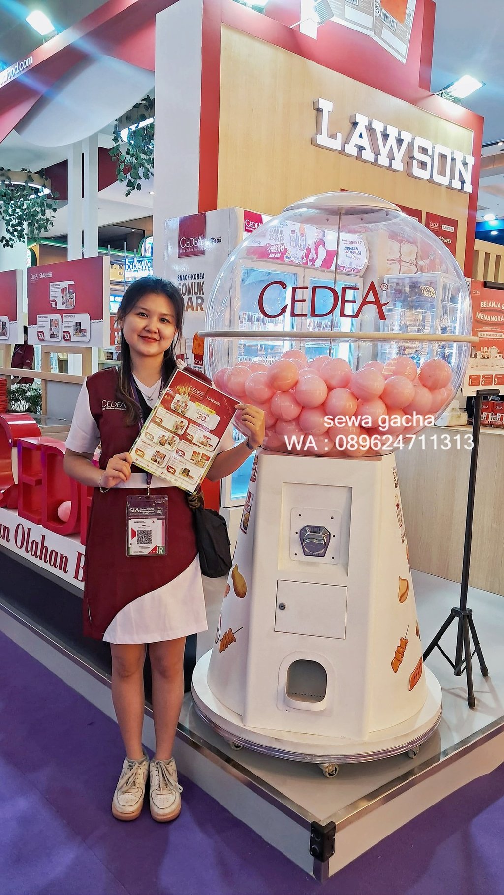 sewa mesin gachapon jumbo