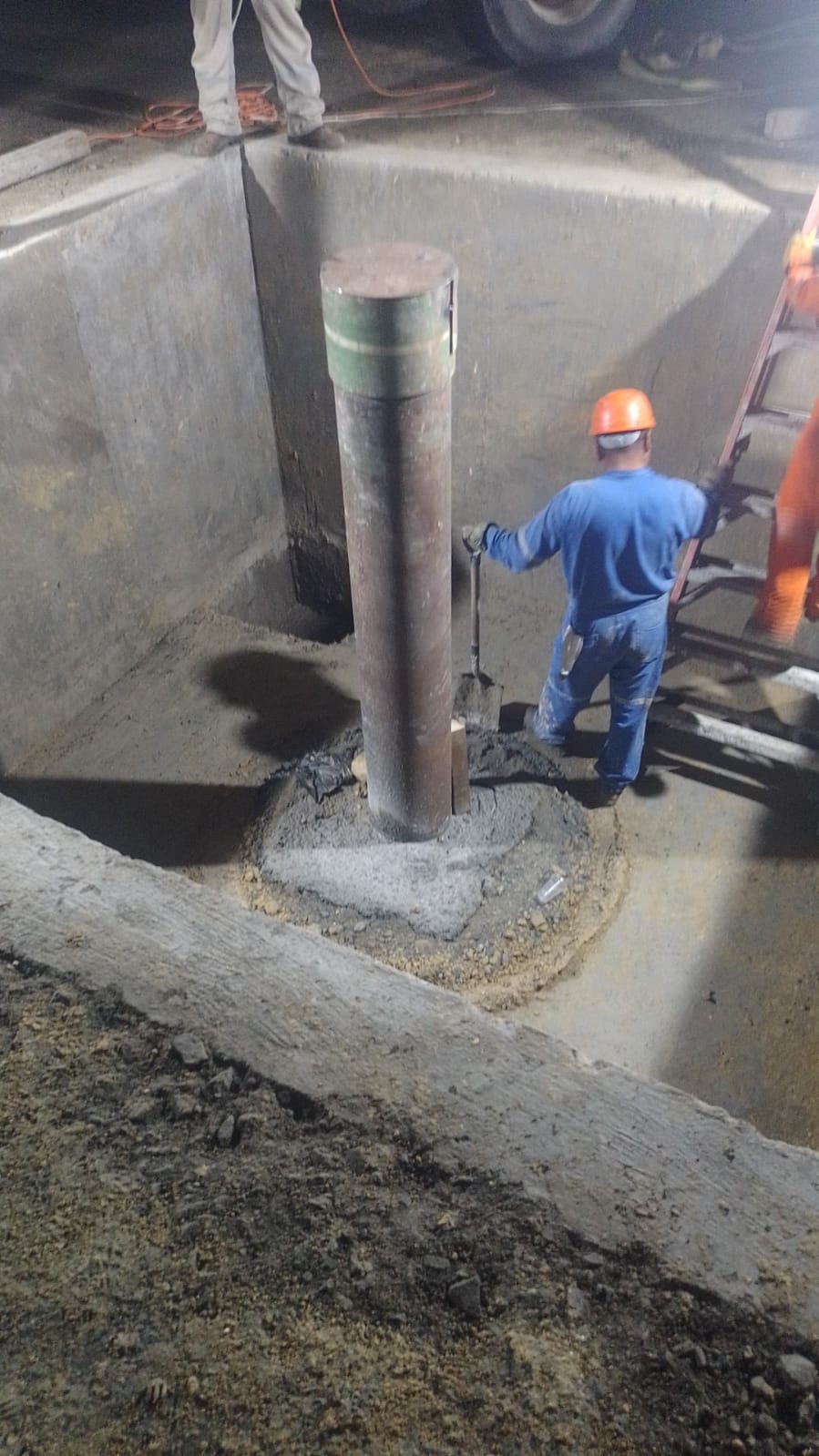 Hincado perforacion cementacion tuberia conductora tuberia revestimiento TR pozo petrolero