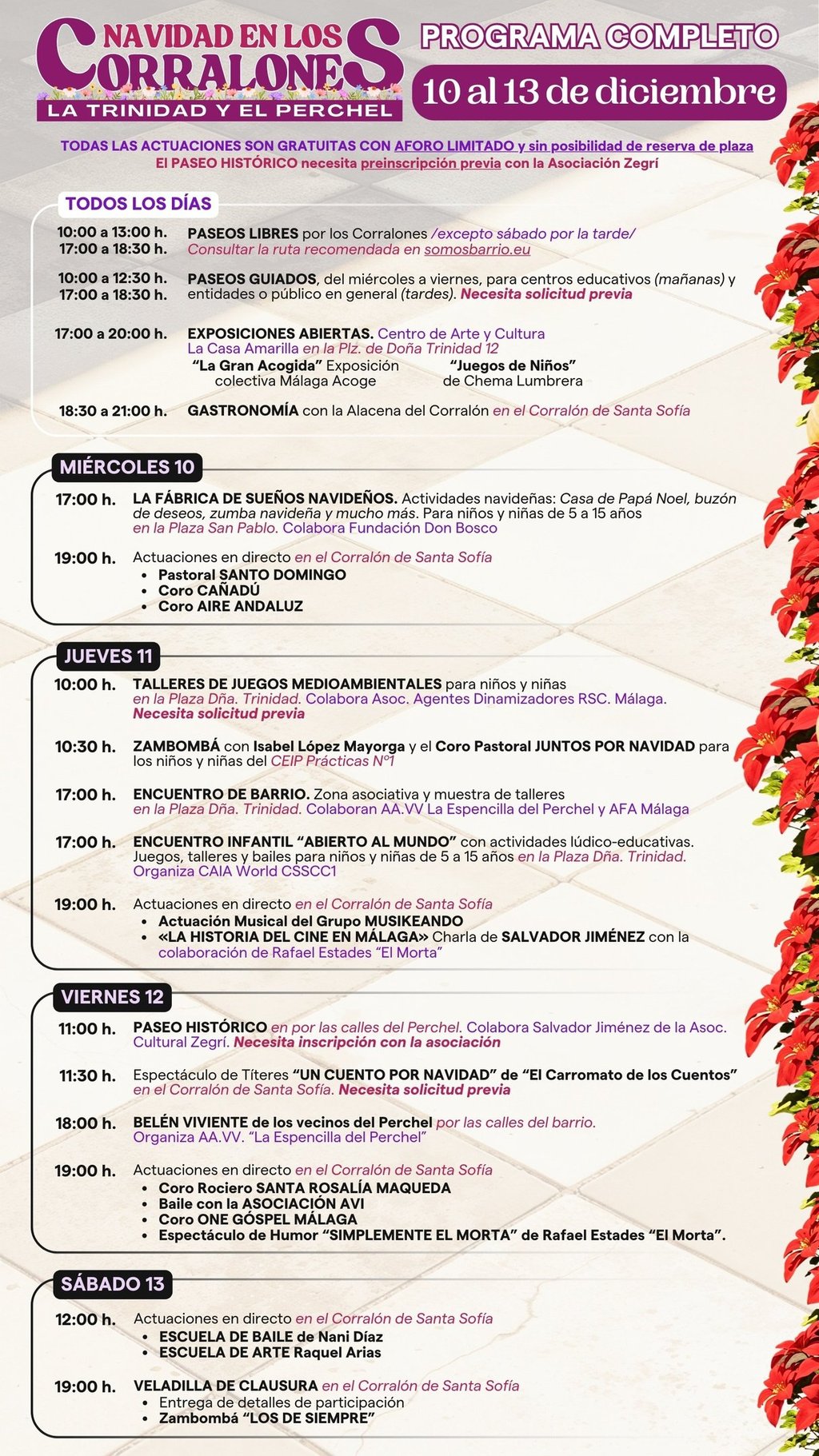 Programa Navidad en los Corralones 2025